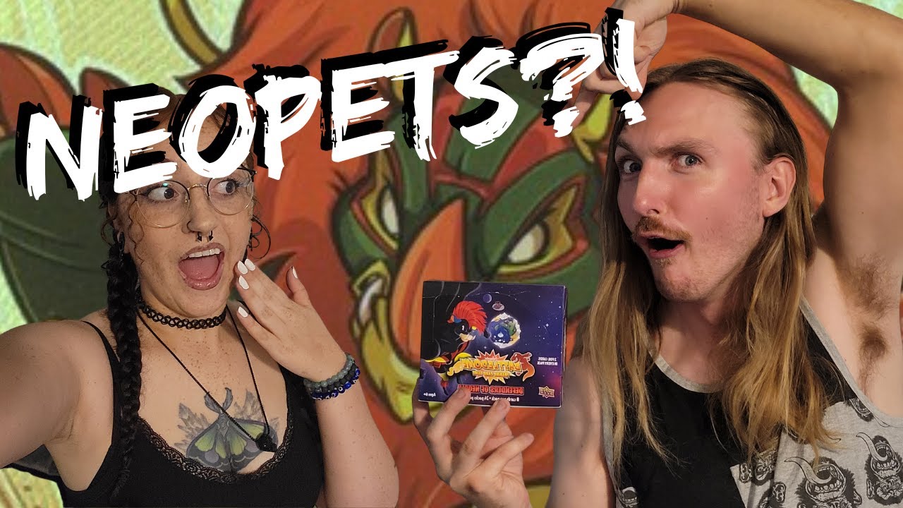 Neopets Defenders of Neopia TCG Box Opening