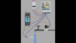 💧 Automatic Water Tap Wiring | IR Sensor with Solenoid Valve Full Connection #electrical