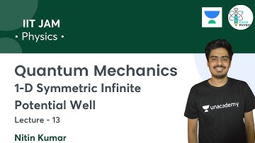 1-D Symmetric Infinite Potential Well | Quantum Mechanics | L13 | IIT JAM | Exam Physics