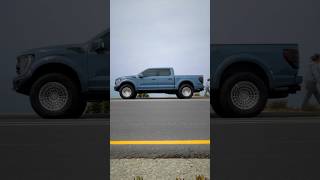 Ford Raptor sitting on Vossen LCX-04 Wheels in Polished Gloss Clear.