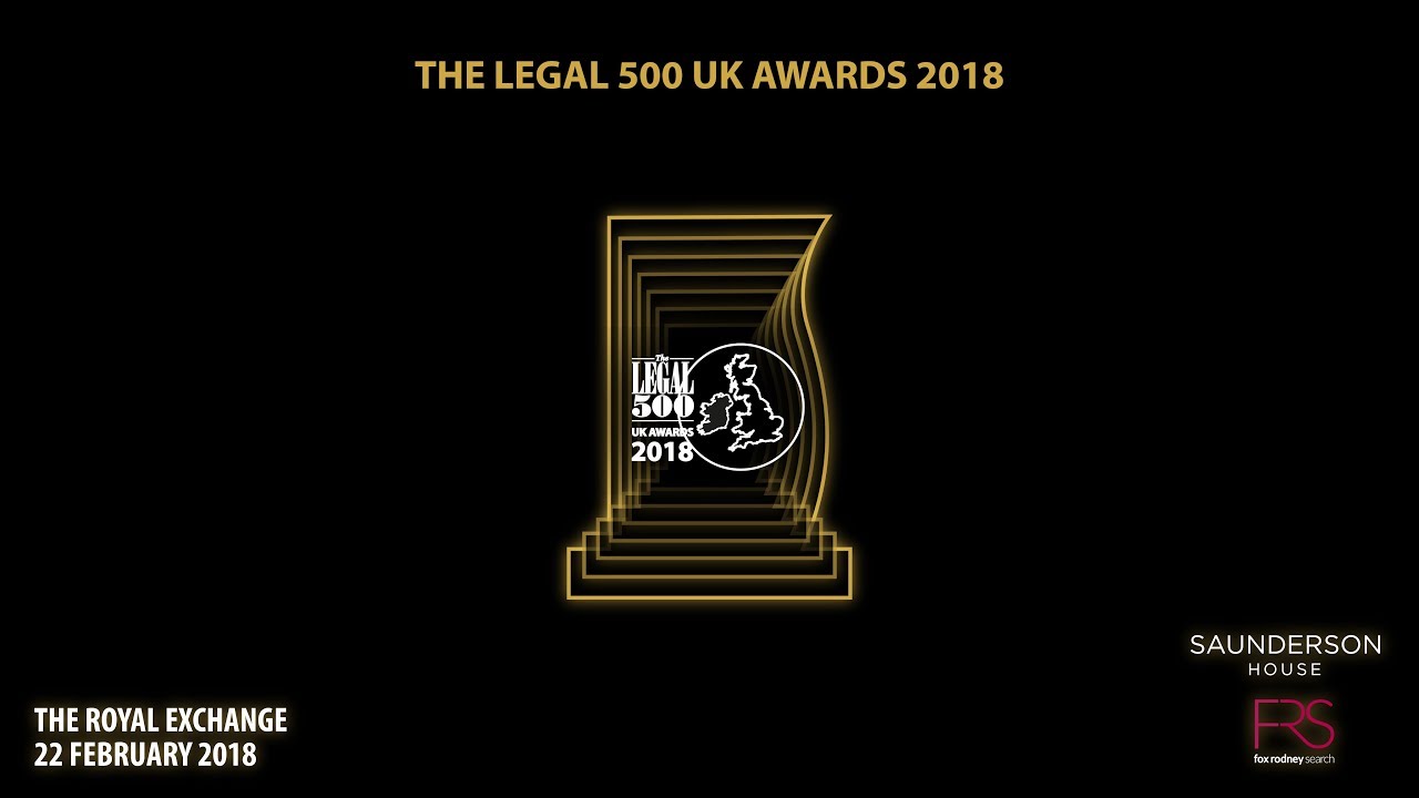 The Legal 500 UK Awards 2018