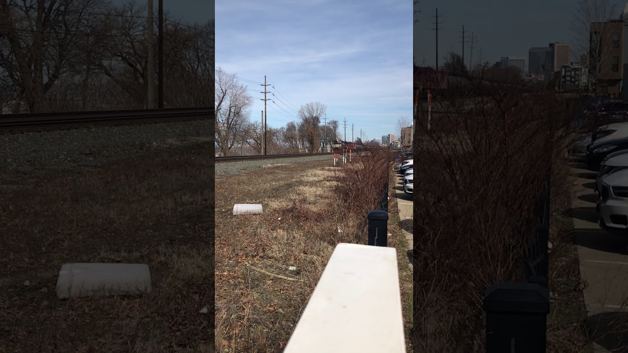 NS 9320 and CP 8124 pull an ethanol train through Cleveland OH