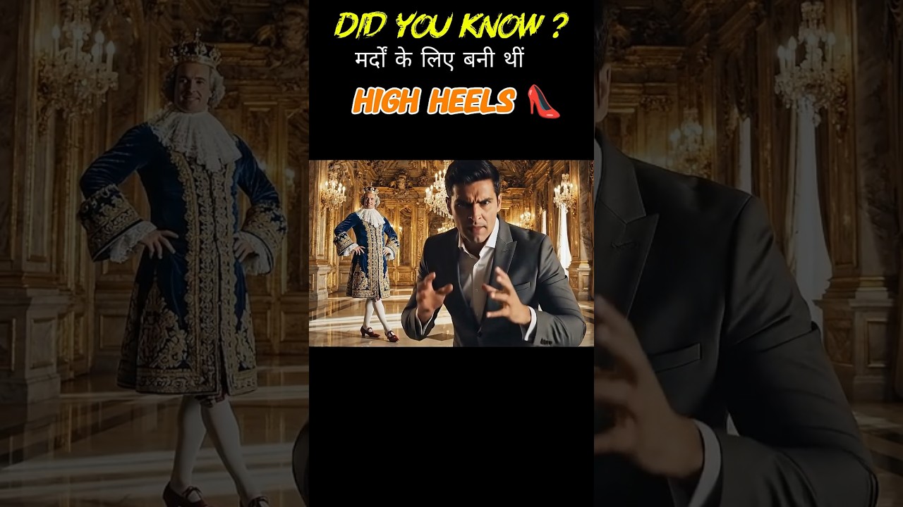 High Heels कभी मर्दों का हथियार थे! 😱 | Real History 