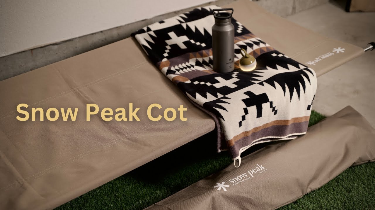 Snow Peak High Tension Cot: Innovative Design Creates Exceptional Feel