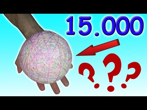 Что случилось с Гигантским ПОПРЫГУНЧИКОМ из 15.000 резинок???