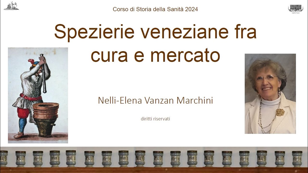 Corso di Storia della Sanità 2024 - I lezione - Salus in aquis