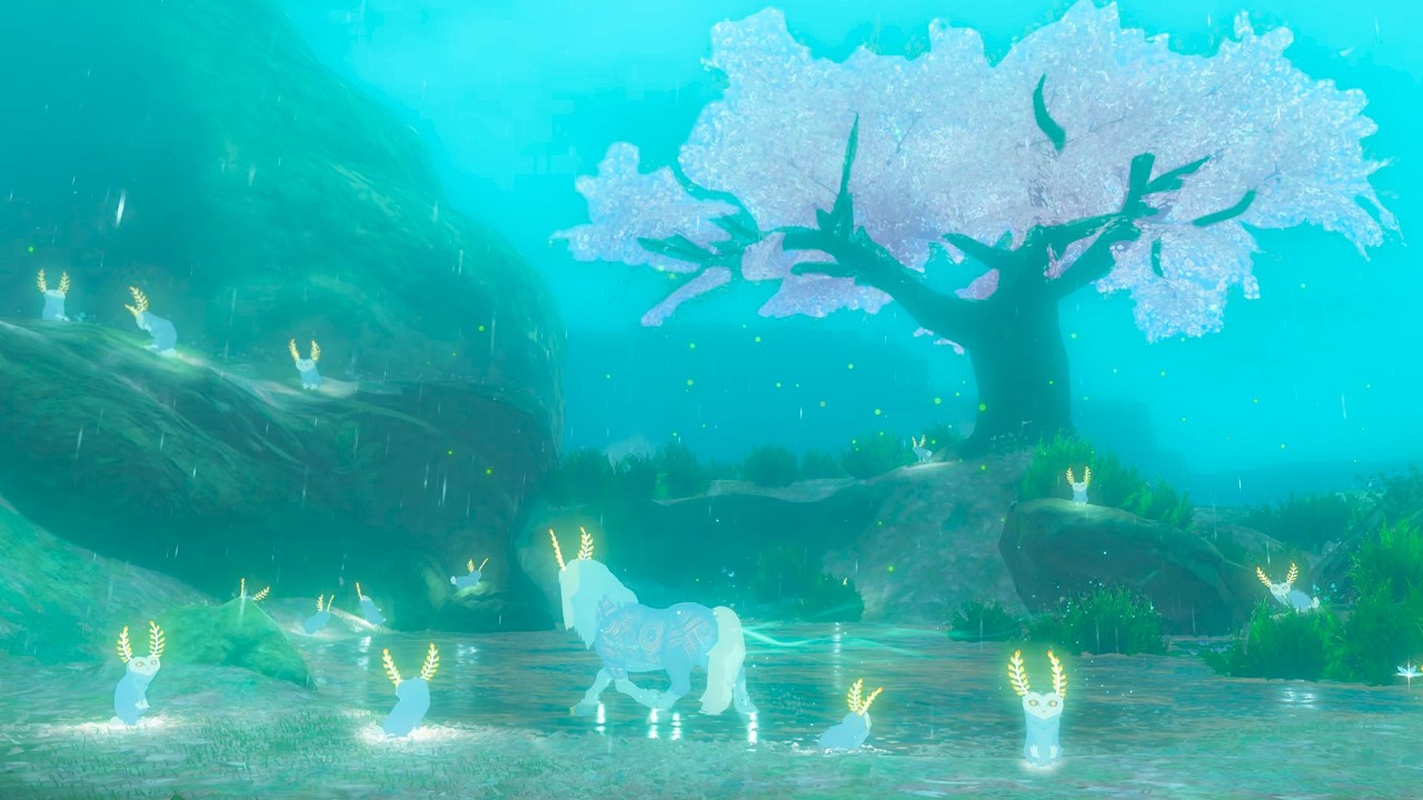 you're stressed, go to sleep... (zelda music w/ soft rain)