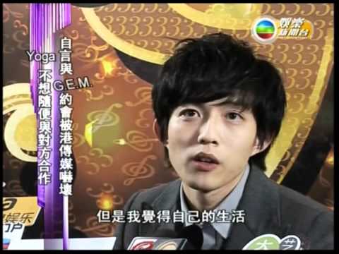 20100107十大中文金曲~林宥嘉後台訪問