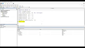 Local Arrays in Excel VBA