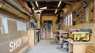 Making Furniture In A Small Workshop - The Best Layout For A Single Car Garage