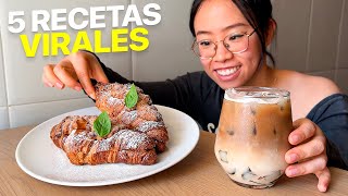 24 HORAS Probando Recetas Virales