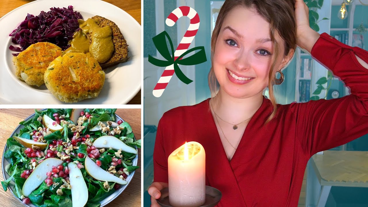 Ich koche das BESTE VEGANE Weihnachtsmenü (3 Gänge)