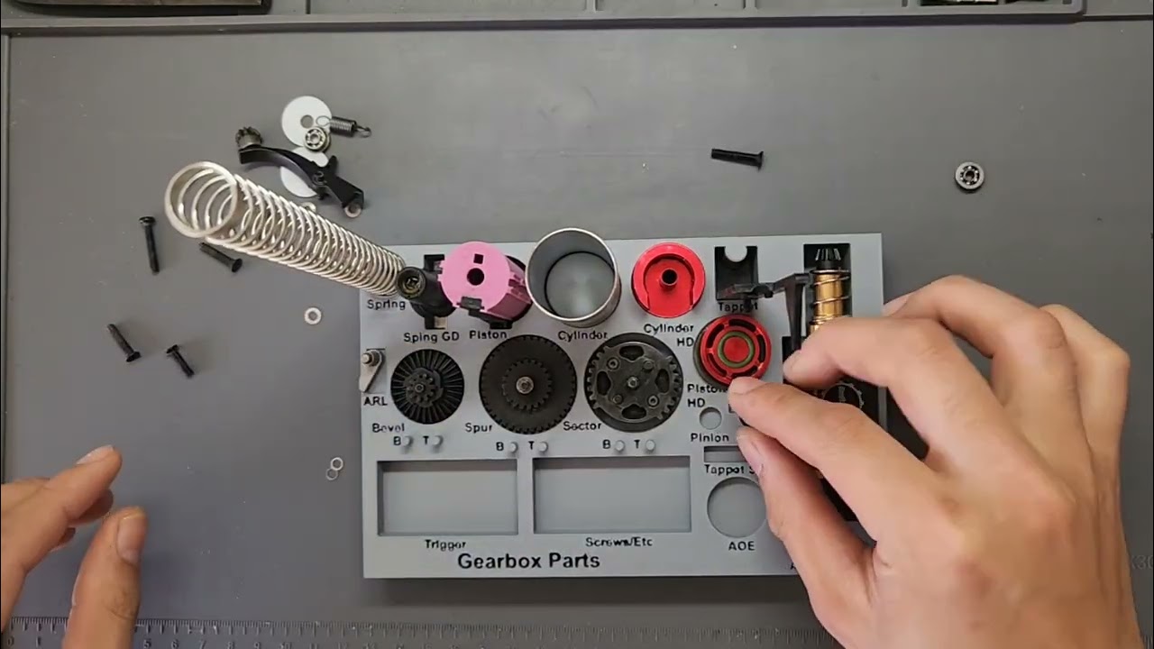 Airsoft Formula Gearbox Part Tray