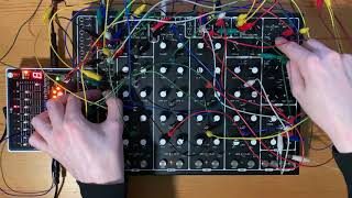Pulsar 23 Bass Drum module Melodic Sequencing via CV