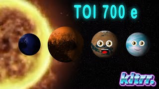 TOI 700 e - Recently Discovered Potentially Habitable Exoplanet | KLTRR Reanimations