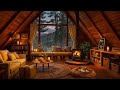 Cozy Forest Cabin Ambience рџЊІ Relaxing Jazz Crackling Fireplace For Peaceful Moments Cozy Forest Cabin Ambience рџЊІ Relaxing Jazz Crackling Fireplace For Peaceful Moments