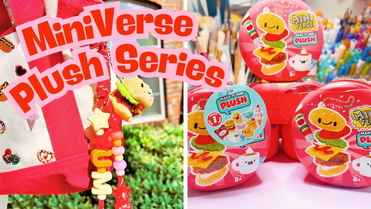 NEW MINIVERSE Make IT MINI PLUSH - Series 1 * - Haul & DIY BAG