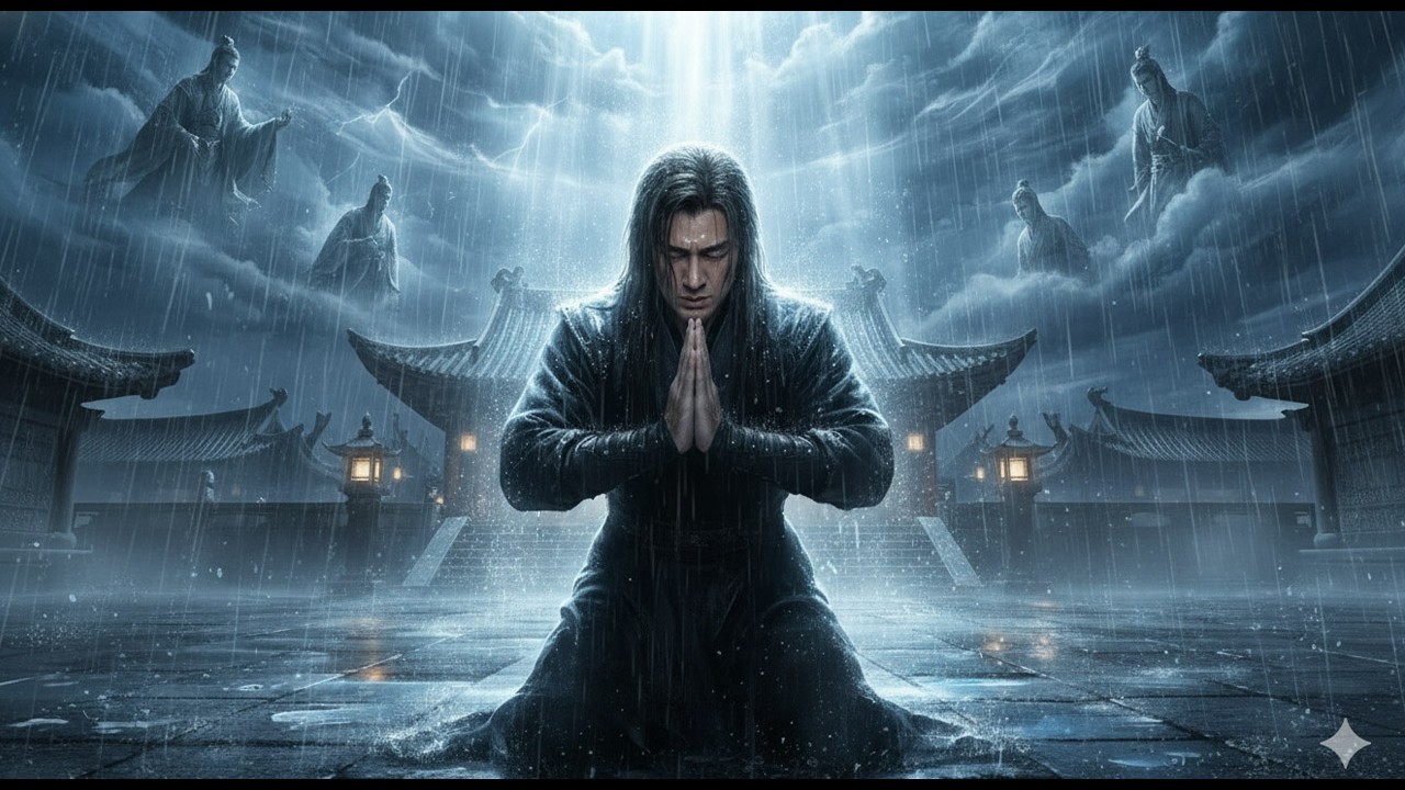 Vị Tiên Hiệp Quỳ 3 Ngày 3 Đêm Giữa Mưa – Cầu Xin Thánh Thần Cứu Người Thương