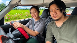 Teaching My Wife to Drive Her First Car! 🚘 😅