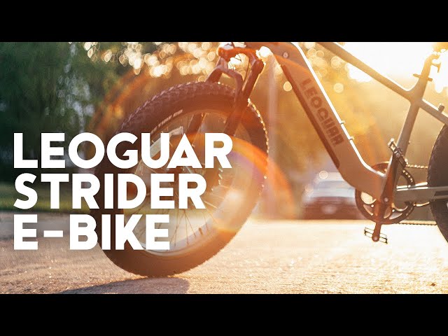 Leoguar Fathawk (Formerly Strider) Fat-Tire E-Bike - YouTube