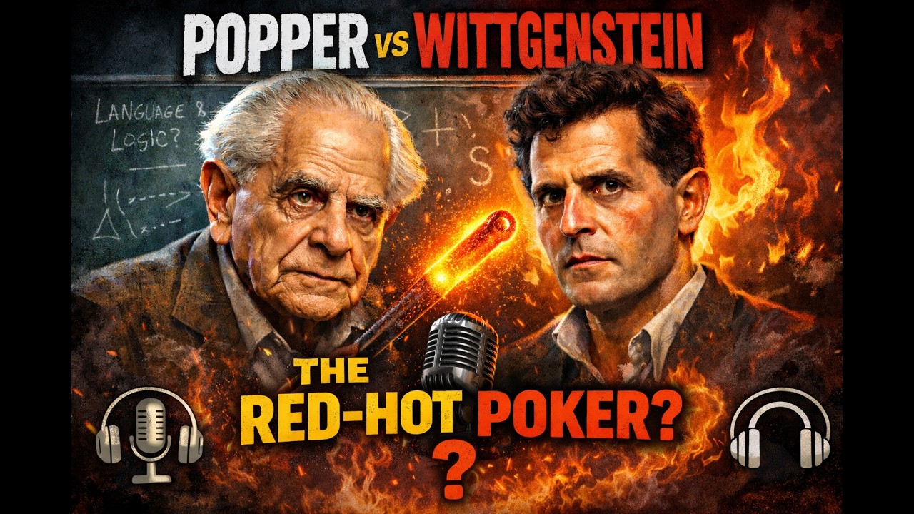 Words & Meaning:- Popper, the Poker & Wittgenstein. 2 Catholic Ex-Academics go exploring Philosophy