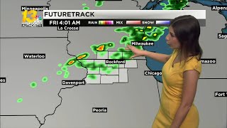 Dry and warm weather expected before rain returns