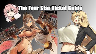 FGO - The OBJECTIVE guide to the 4 star ticket