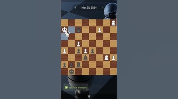 March 20 2024 Chess.com daily Puzzle #music #synthwave #chess #meme #chesscom