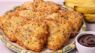 GARING DILUAR EMPUK PULEN DI DALAM NYA❗️RESEP PISANG GORENG WIJEN, WANGI DAN GARING NYA TAHAN LAMA