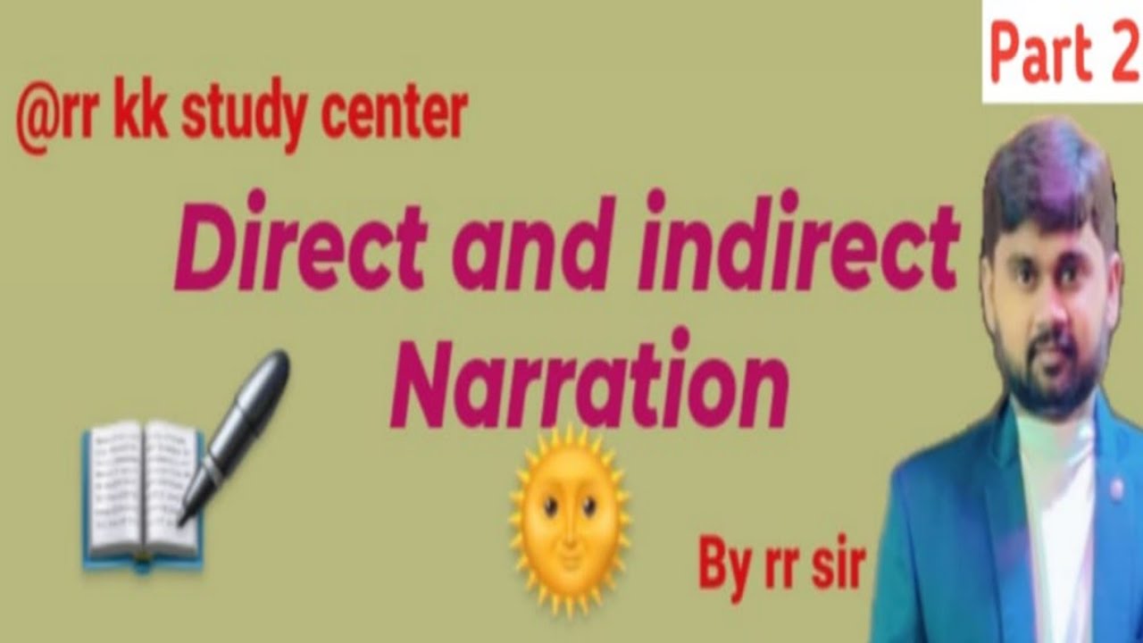 Narration Rrkk Study Centre by RR sir. Narration... - YouTube