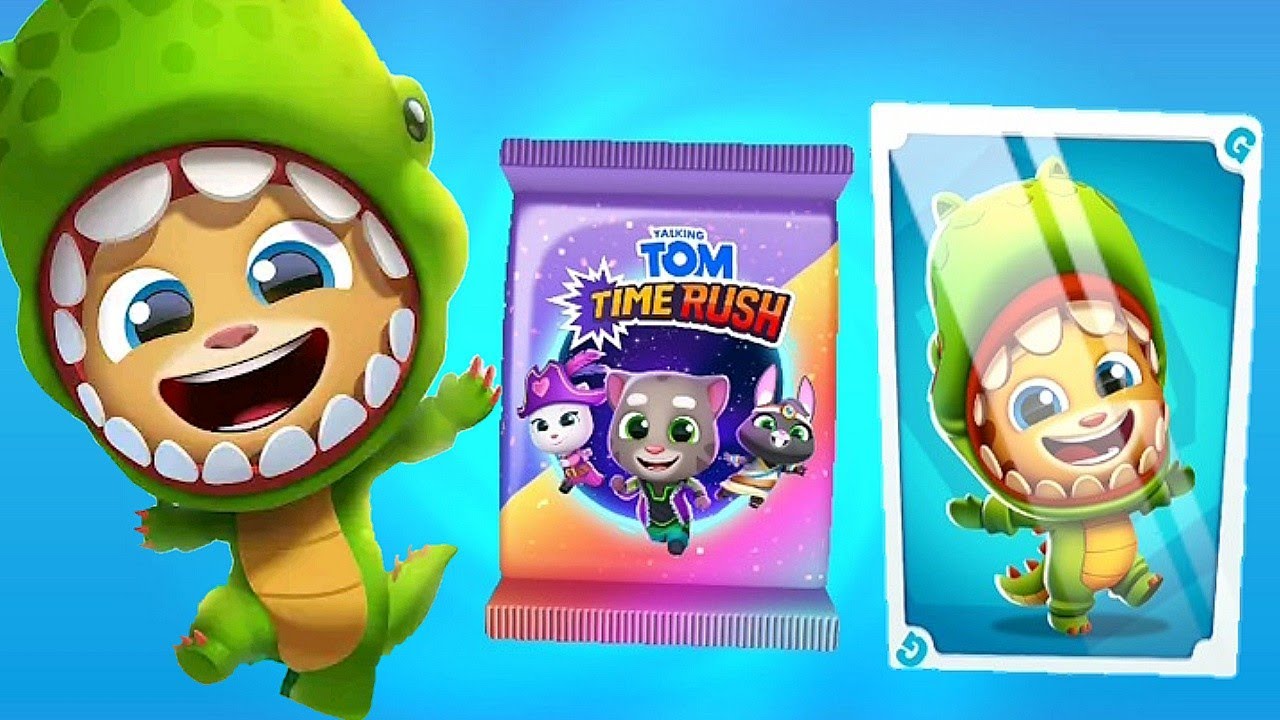 Talking Tom Gold Run 2 Dino Ginger Unlocked vs Roy Raccoon Gameplay Android ios