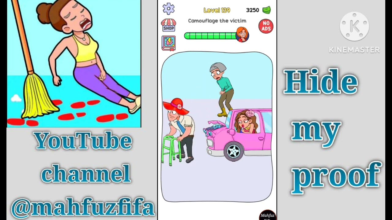 Hide my poor level 139 || 🎮🌀🎮 || offline gameplay, walkthrough, Android, ios | @MahfuzFIFA