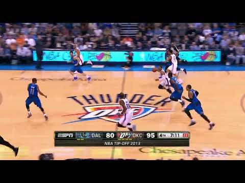 Russell Westbrook coast-to-coast dunks