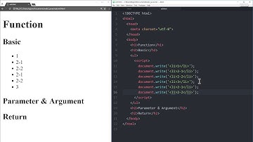 WEB2 JavaScript - 25.함수