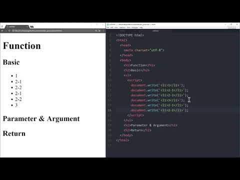 WEB2 JavaScript - 25.함수