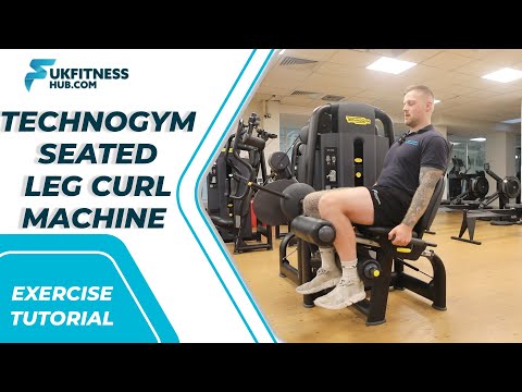 Exercise Tutorial: Technogym Seated Leg Curl Machine