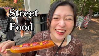 🇯🇵 My Wife Searching for Chocolate Bananas | Introverted Couple’s Festival Day in Japan