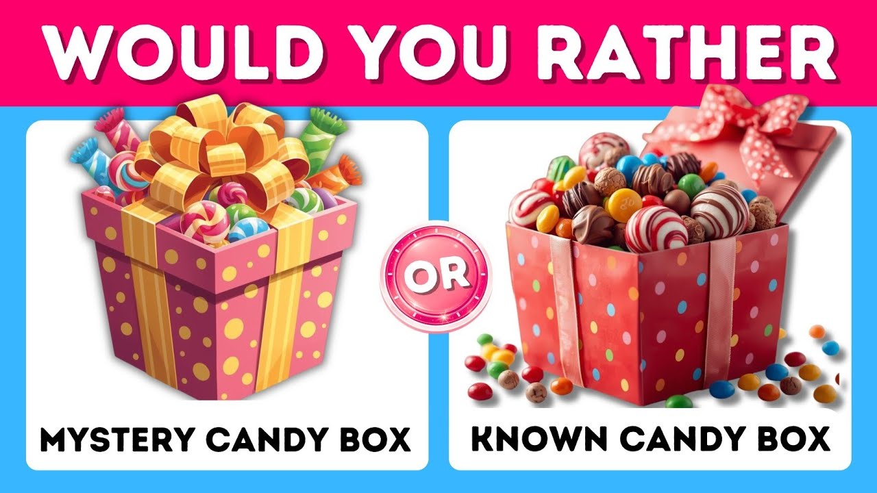 WOULD YOU RATHER UNIQUE CANDY EDITION 🍭🍬🤤 || CANDY EDITION PART 2