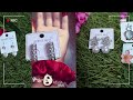 Beautiful earrings ✨🌸 Which one did you like? #earrings
