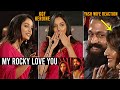 Kgf heroine srinidhi shetty says love you to yash in front of his wife  kgf 2  daily culture