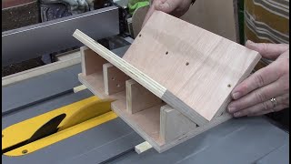 Making a Spline Jig for Box Mitre Joints