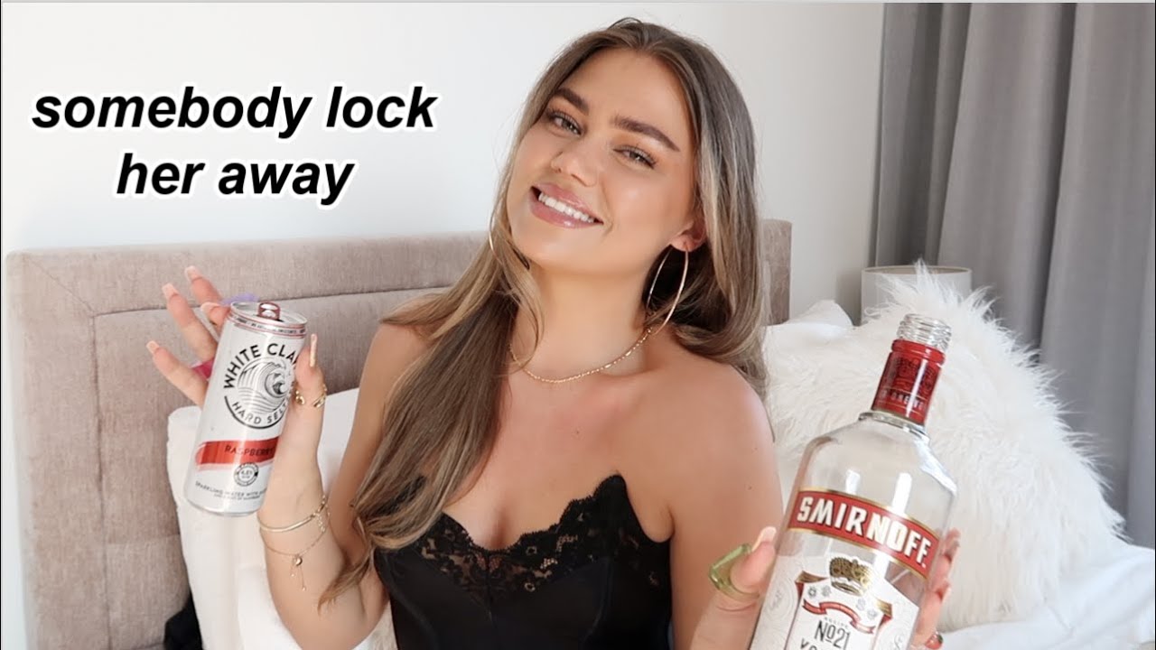 Get ready with me to destroy my liver