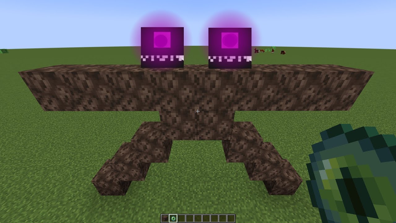 what if you create a DOUBLE WITHER STORM in MINECRAFT - YouTube