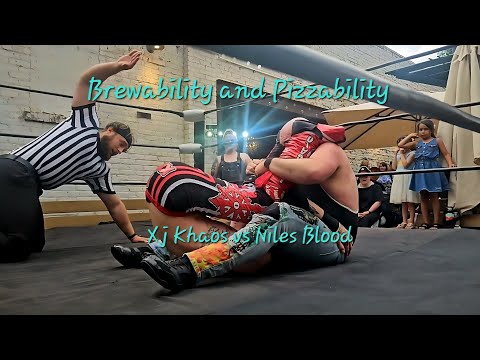 Pizza Beer And Wrestling Primos Pro Wrestling At Brewability Blood Vs Khaos 303 Championship Match 