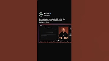ElevenLabs Launches Studio 3.0: All-in-One AI Audio & Video Editor #ai #aitools #elevenlabs