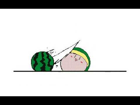 【うごメモ】スイカは割らなくていいんだよ!!!!!