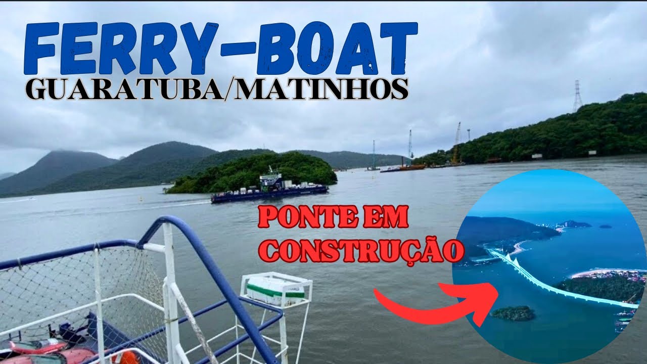 TRAVESSIA DE BALÇA EM ÉPOCA DE OBRAS DA PONTE DE GUARATUBA 