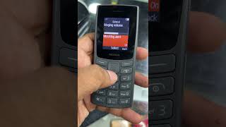 idea New Nokia 105 ￼ keypad sound off #shorts