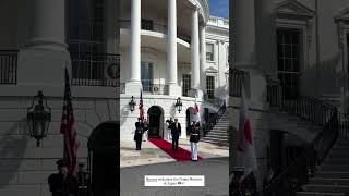 President Donald Trump - welcomes the Prime Minister of Japan 🇺🇸🇯🇵