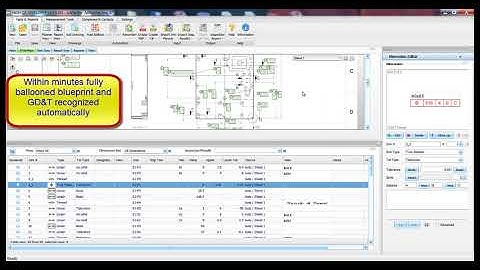 HighQA Inspection Manager - Automatic Ballooning and Inspection Plan Creation Software